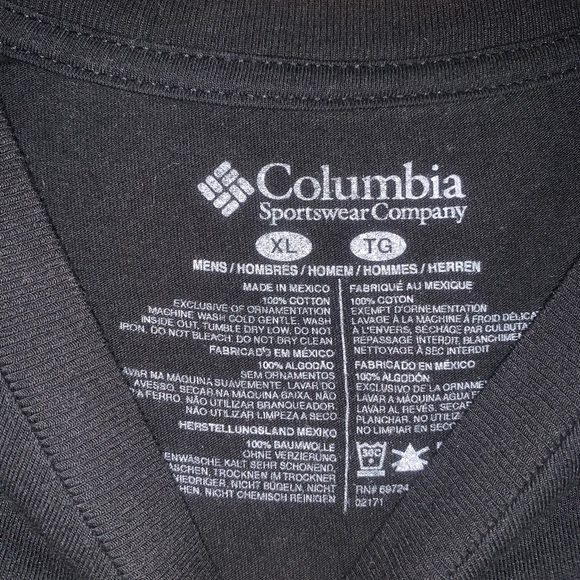 Columbia Rocky Mountaineer T-Shirt Size XL - Picture 2 of 2